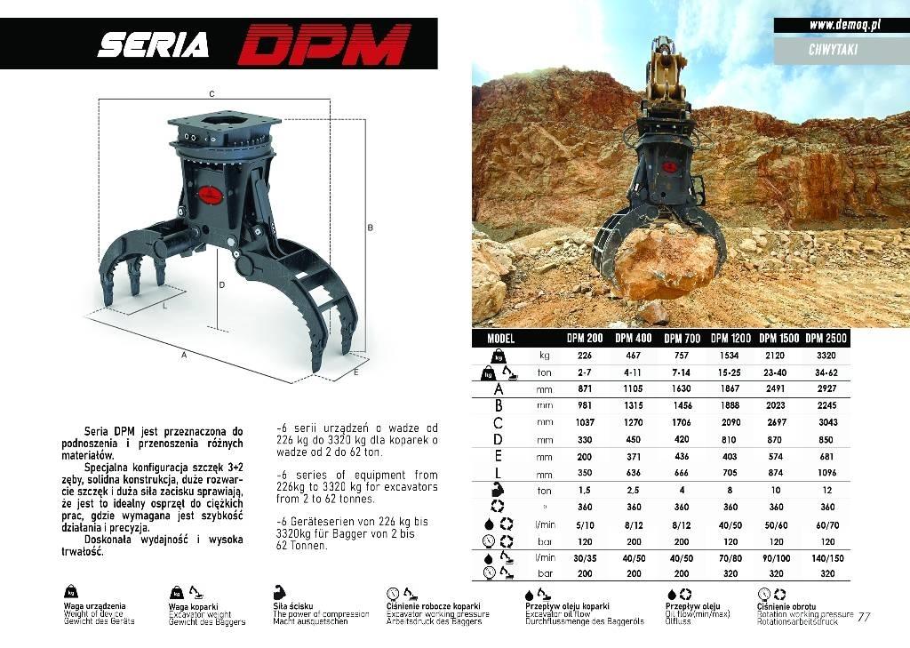  DEMOQ DPM1200 Grabulje