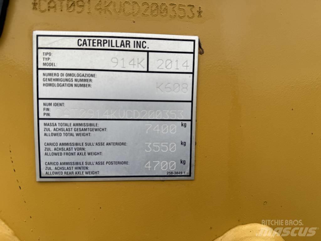 CAT 914K shovel Utovarivači na točkove