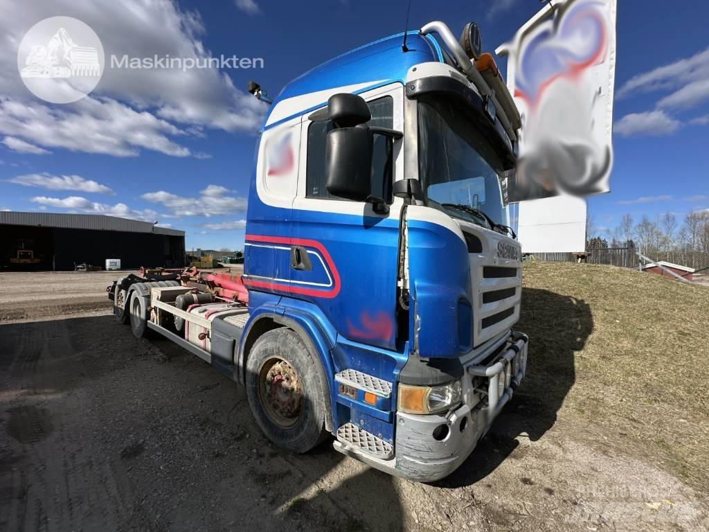 Scania R 470 LB Rol kiper kamioni sa kukom za podizanje tereta