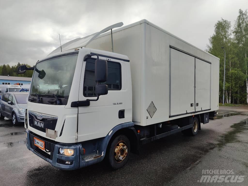 MAN TGL 8.180 Sanduk kamioni