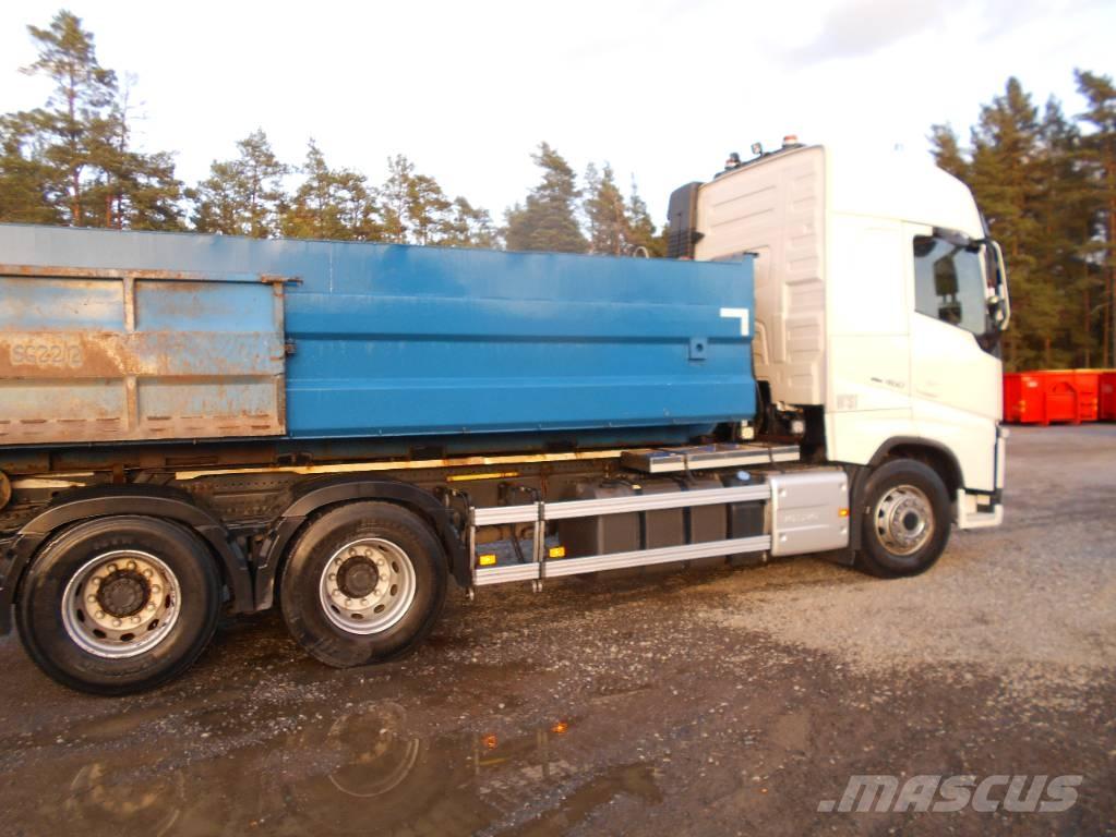 Volvo FH 13 Rol kiper kamioni sa kukom za podizanje tereta