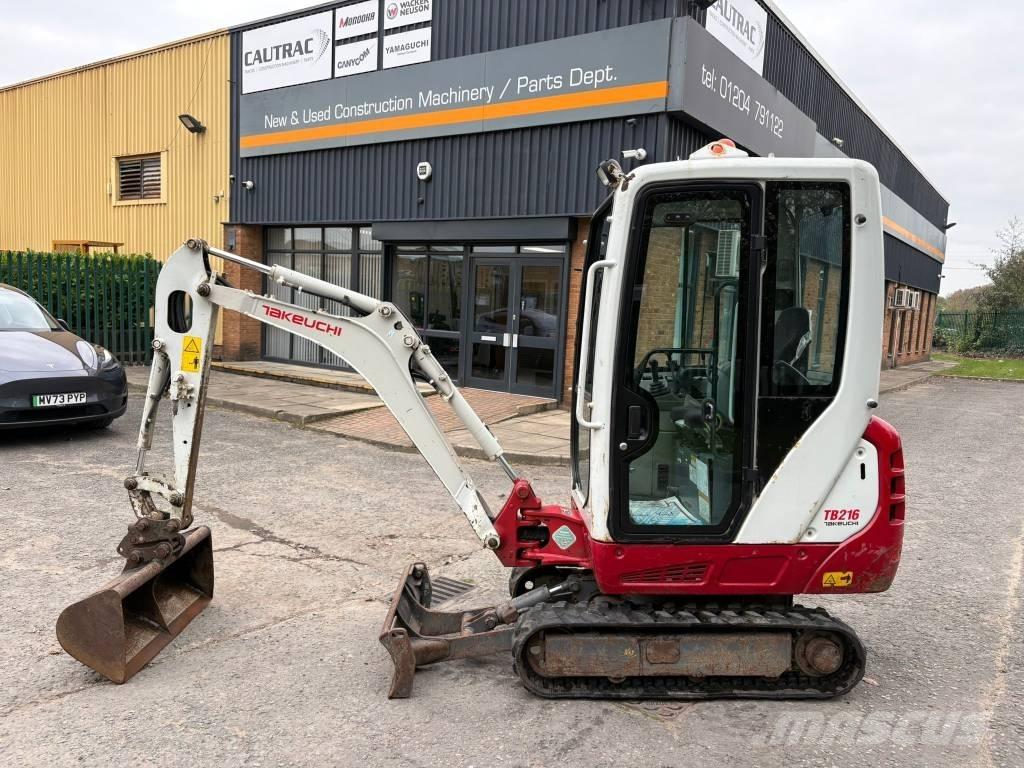 Takeuchi TB 216 Mini bageri < 7t