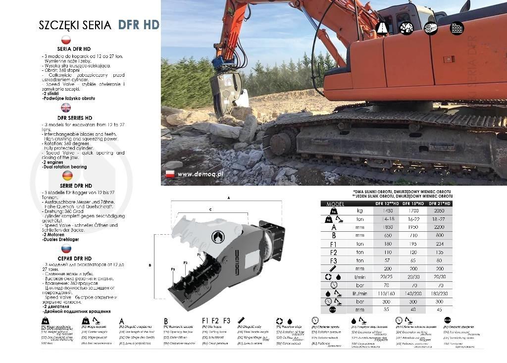  DEMOQ DFR21 HD Drobilice za građevinarstvo