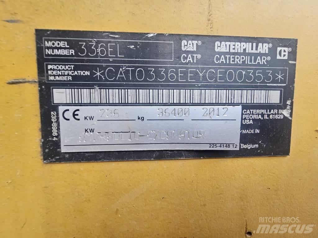 CAT 336EL / 330 336FL Bageri guseničari