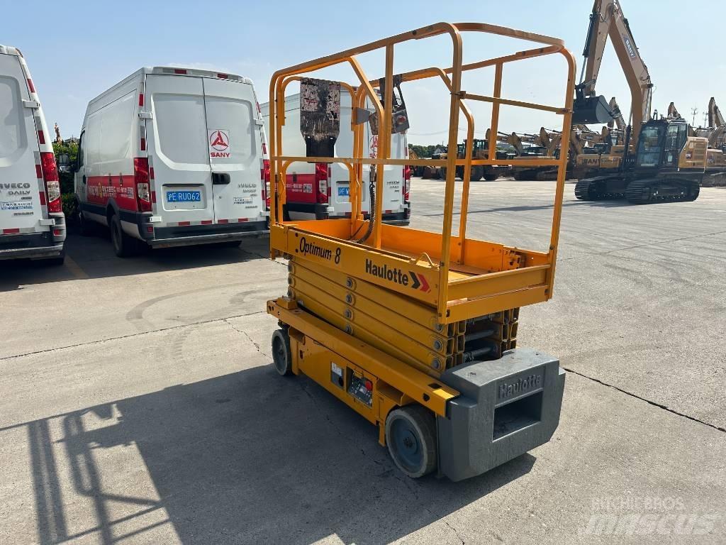Haulotte OPTIMUM 8 Makazaste platforme