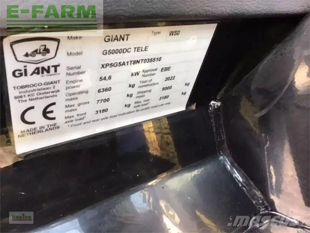 GiANT g5000 tele Mini bageri < 7t