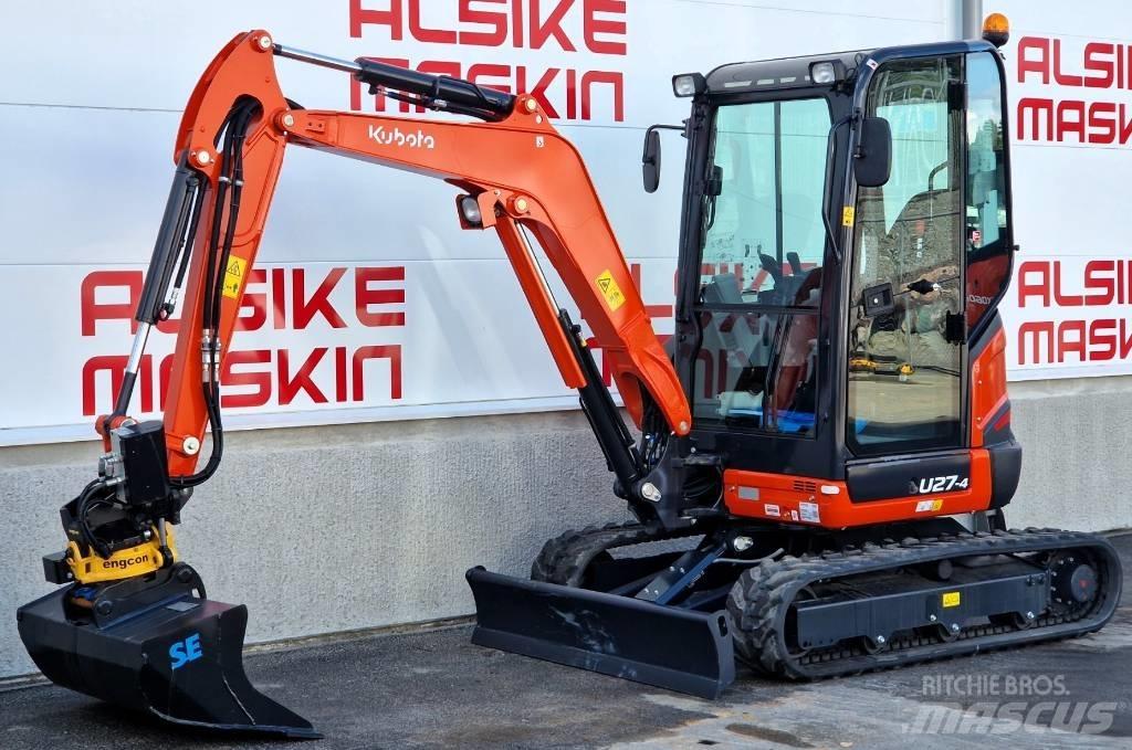 Kubota U 27-4 Mini bageri < 7t