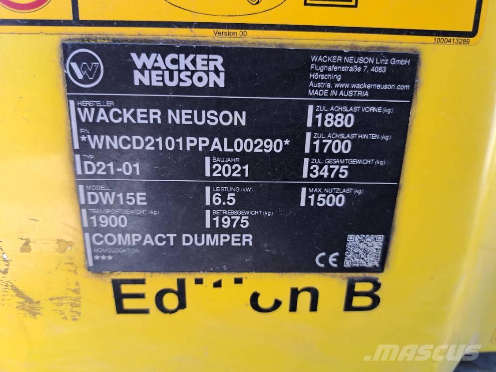 Wacker Neuson DW15e Damperi za gradilište