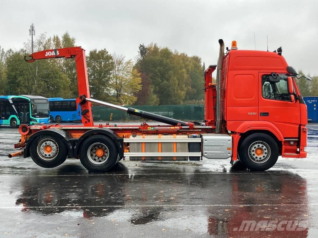 Volvo FM Rol kiper kamioni sa kukom za podizanje tereta
