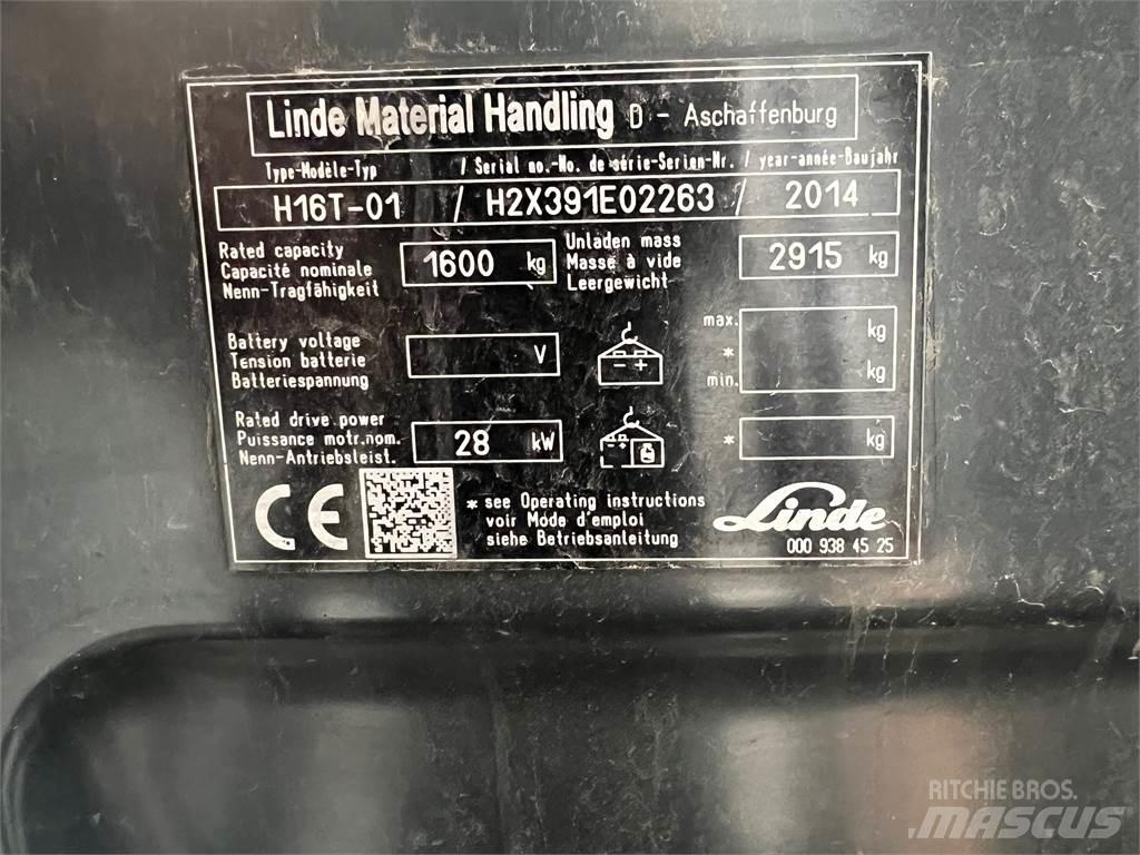Linde H16T Plinski viljuškari