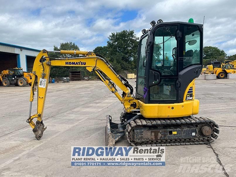 Komatsu PC 26 MR-5 Mini bageri < 7t