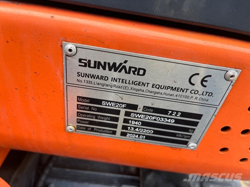 Sunward SWE 20 F Mini bageri < 7t