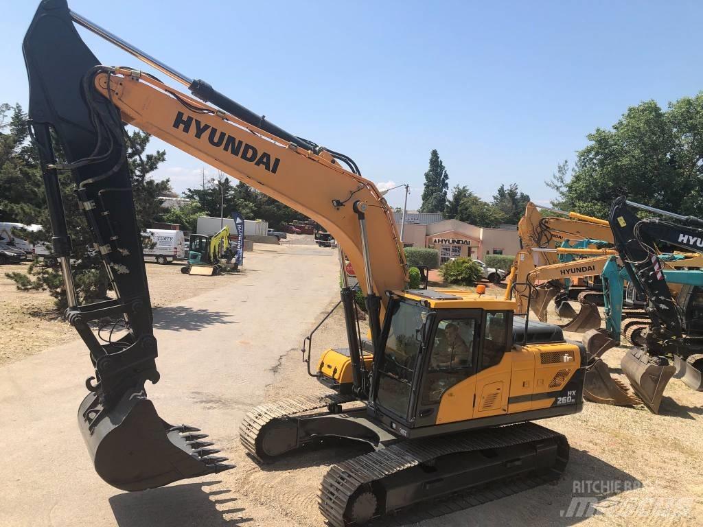 Hyundai HX260NL Bageri guseničari