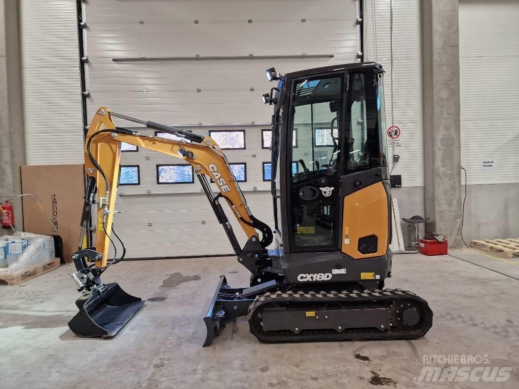 CASE CX 18 D Mini bageri < 7t