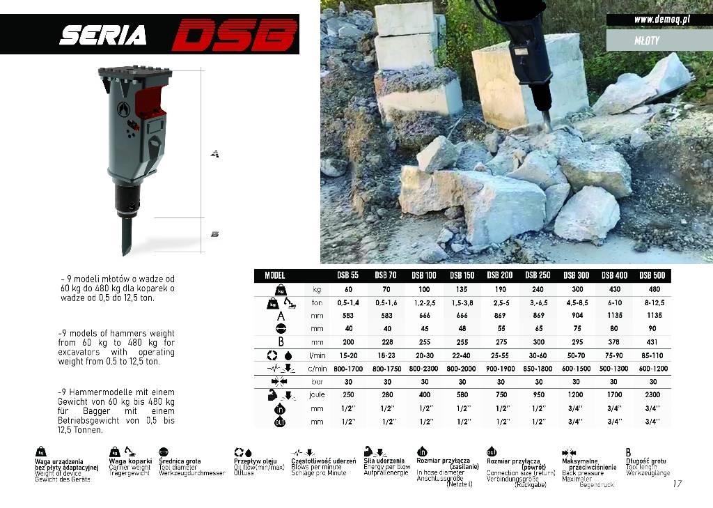  DEMOQ DSB300 Čekići