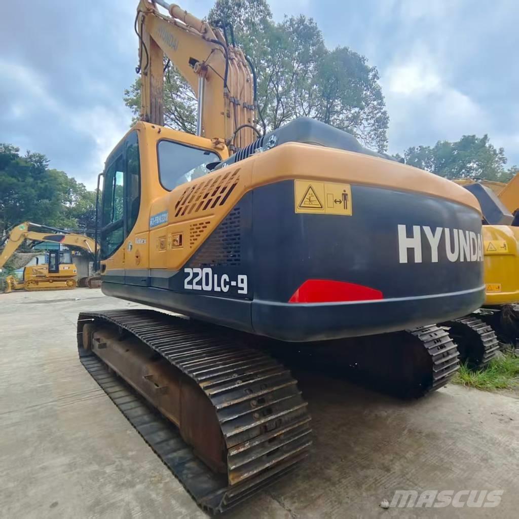 Hyundai R220LC=9S Bageri guseničari