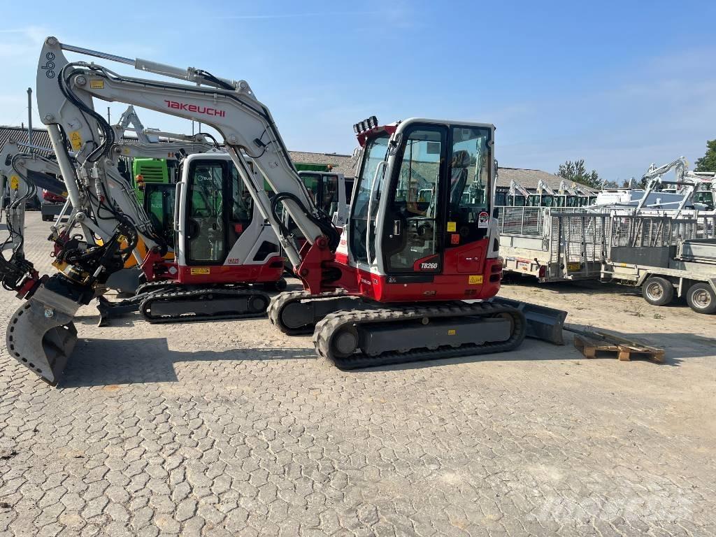 Takeuchi TB 260 Mini bageri < 7t