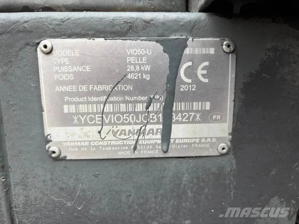 Yanmar VIO50-U Mini bageri < 7t