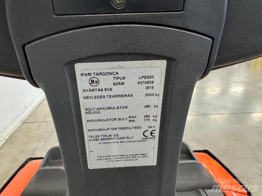 Toyota 10792 LPE 200 Električni viljuškari