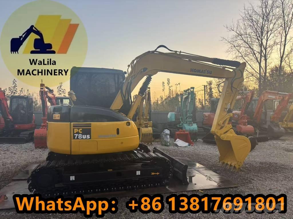 Komatsu PC 78 US Mini bageri < 7t