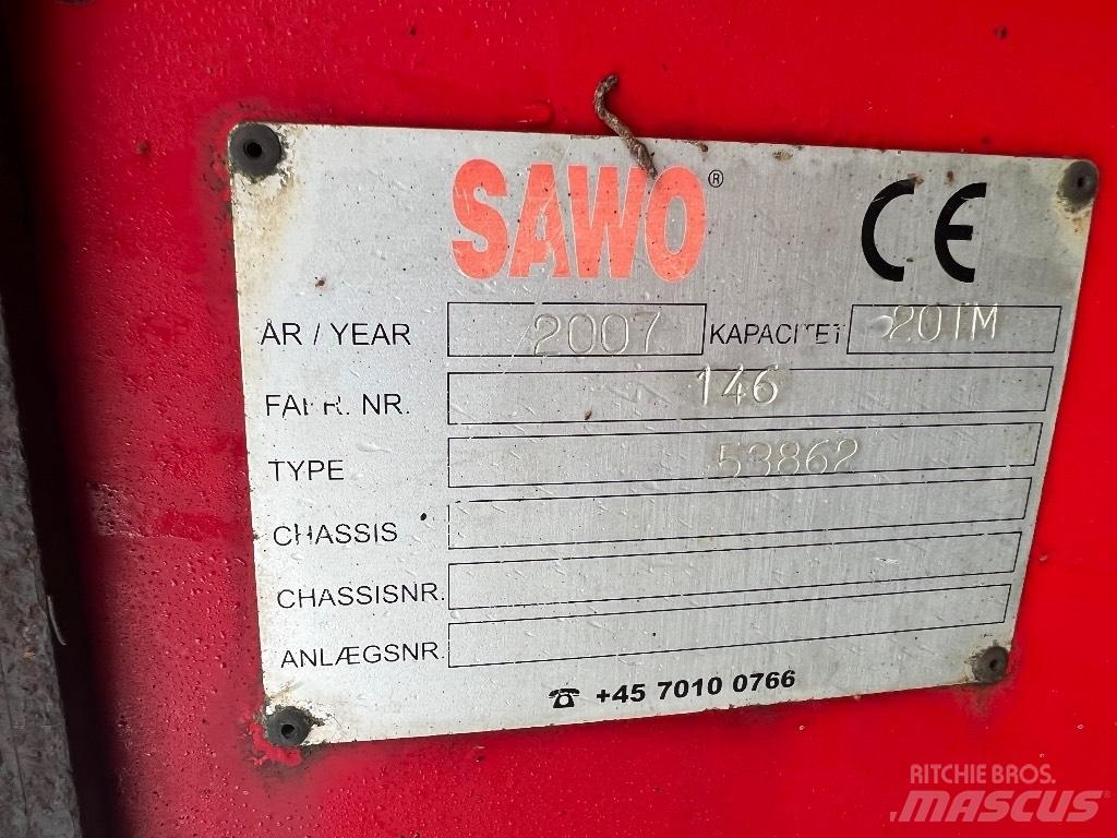 Hiab 20tm Krankonsol Kranovi za utovar