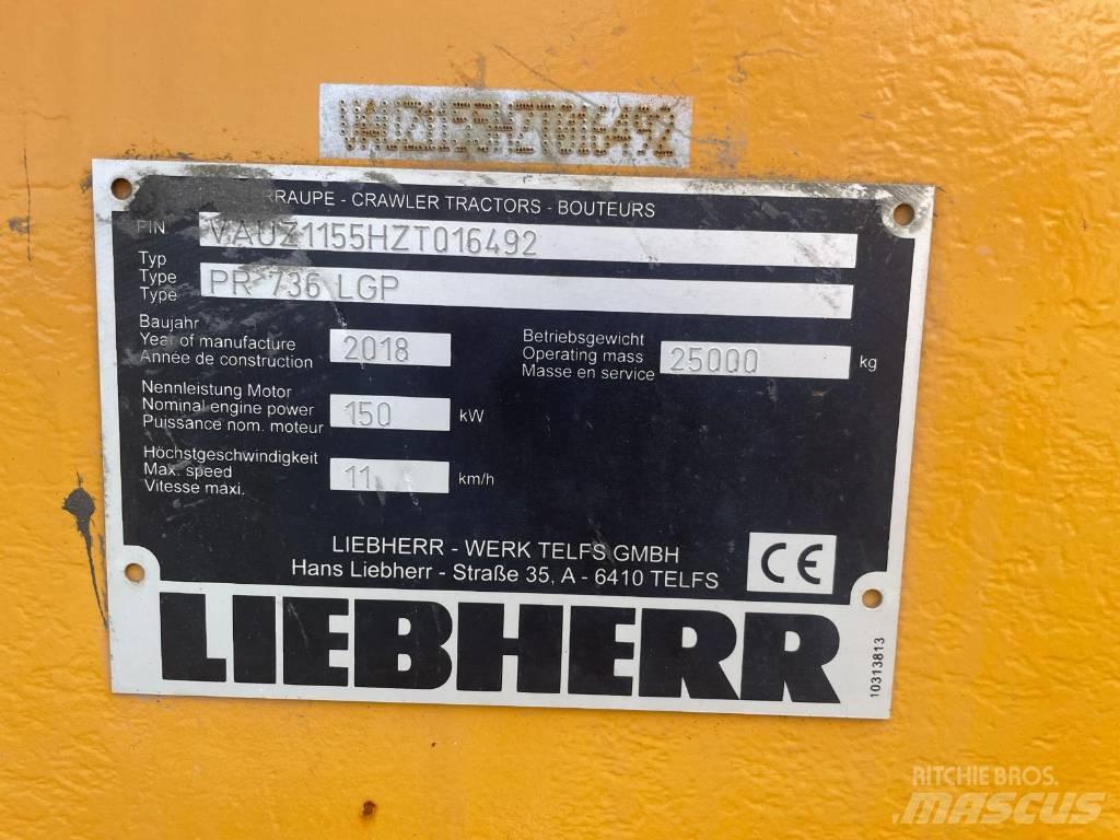 Liebherr PR 736 LGP Buldožeri guseničari