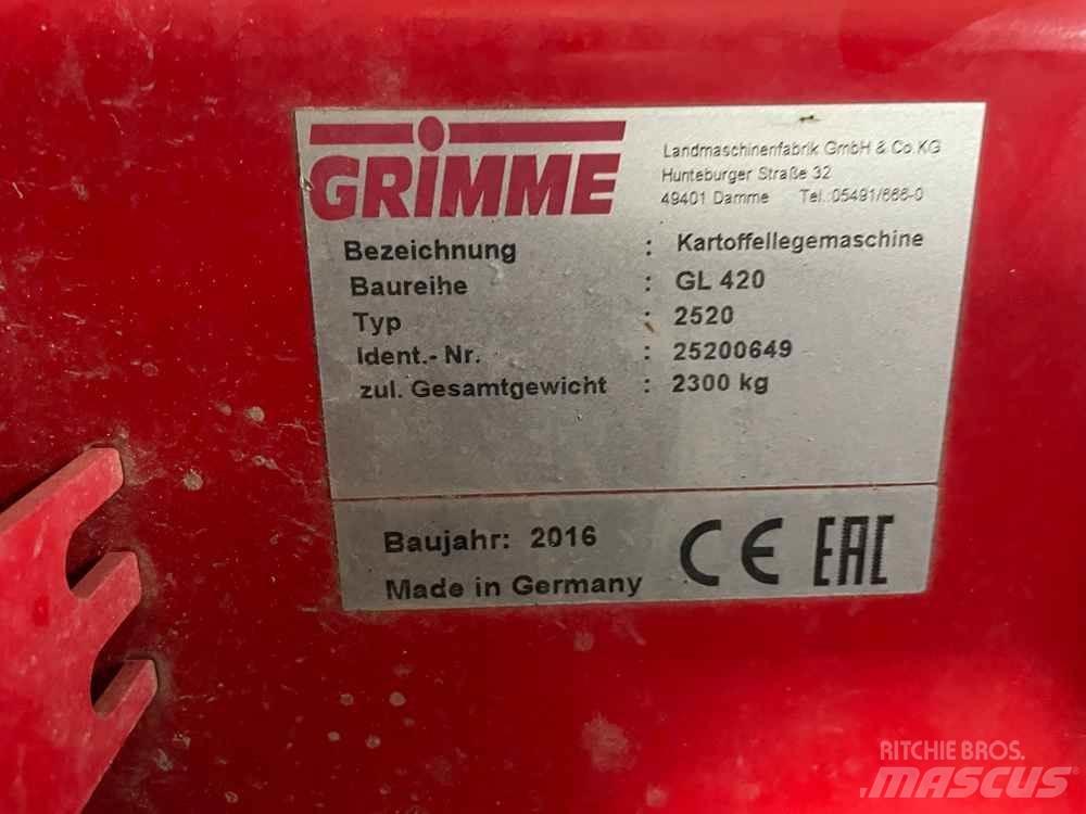 Grimme GL 420 Sejalice za krompir