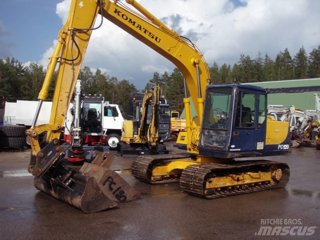 Komatsu PC120-5 Bageri guseničari