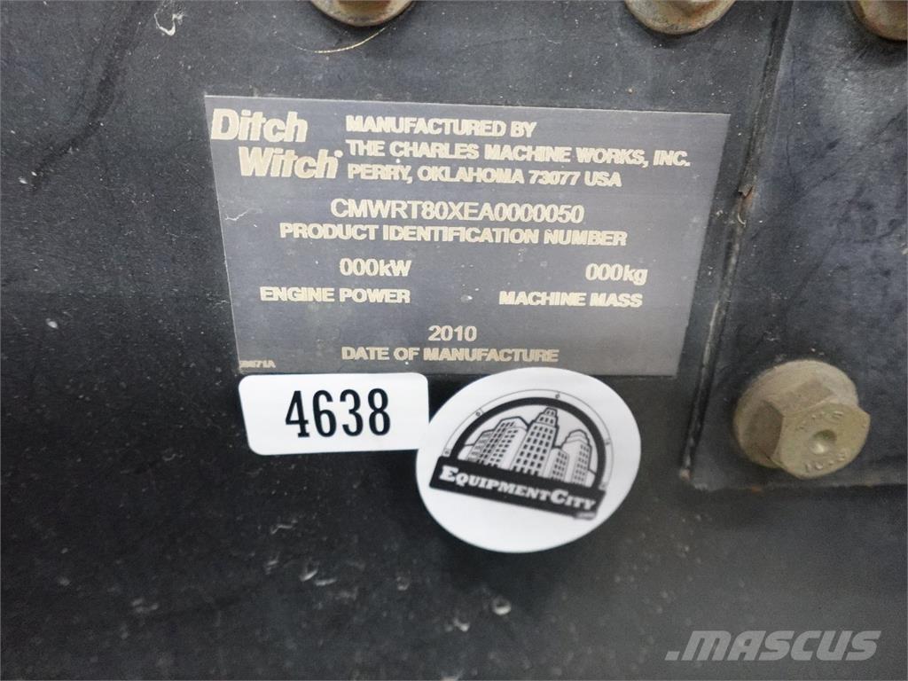 Ditch Witch RT80 Rovokopači freze za kanale Trenčeri