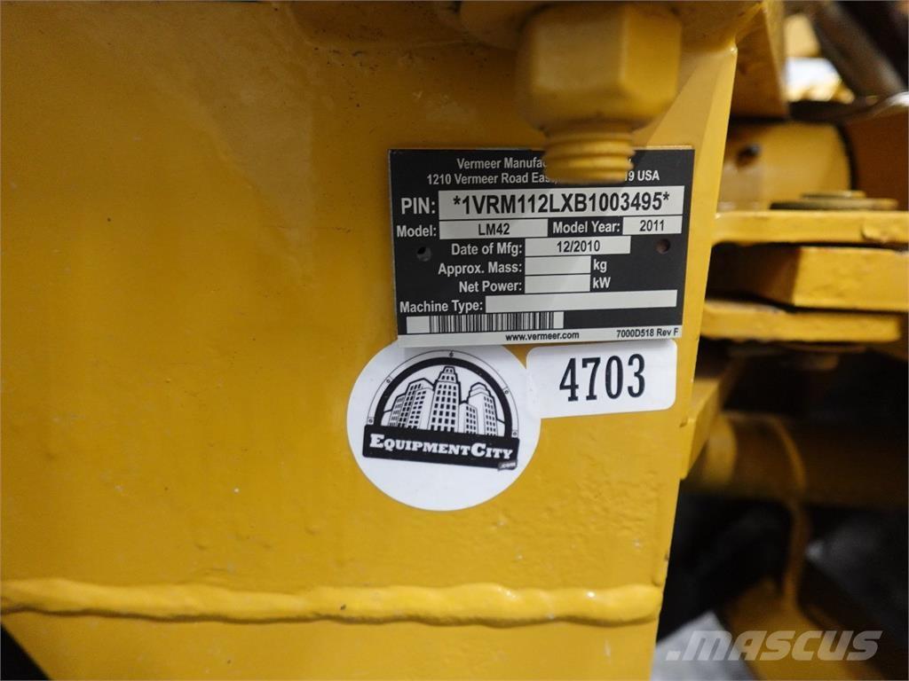 Vermeer LM42 Rovokopači freze za kanale Trenčeri