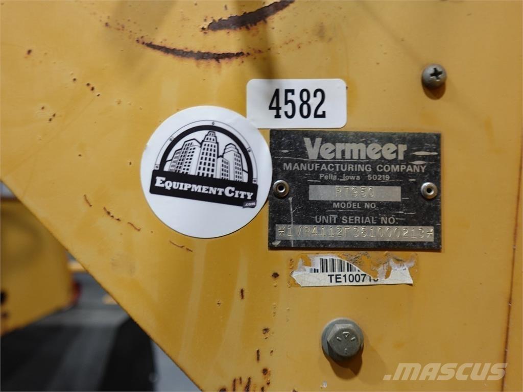 Vermeer RT950 Rovokopači freze za kanale Trenčeri