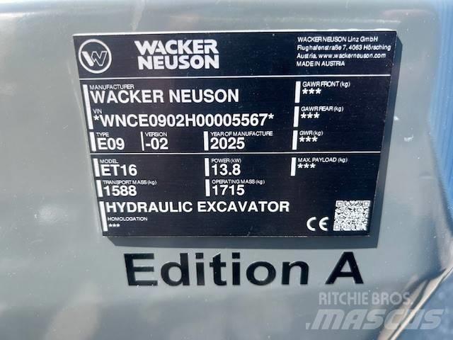 Wacker Neuson ET 16 Bageri guseničari