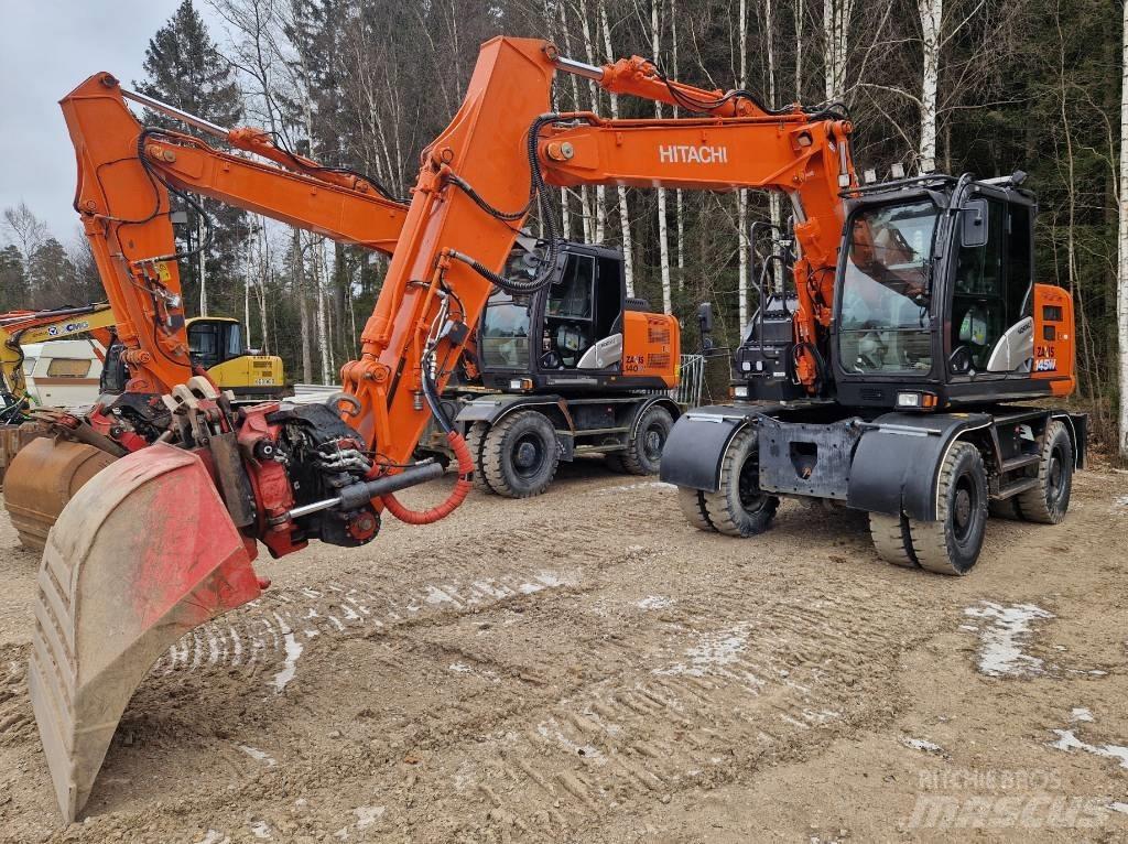 Hitachi ZX 145 W-6 Bageri točkaši