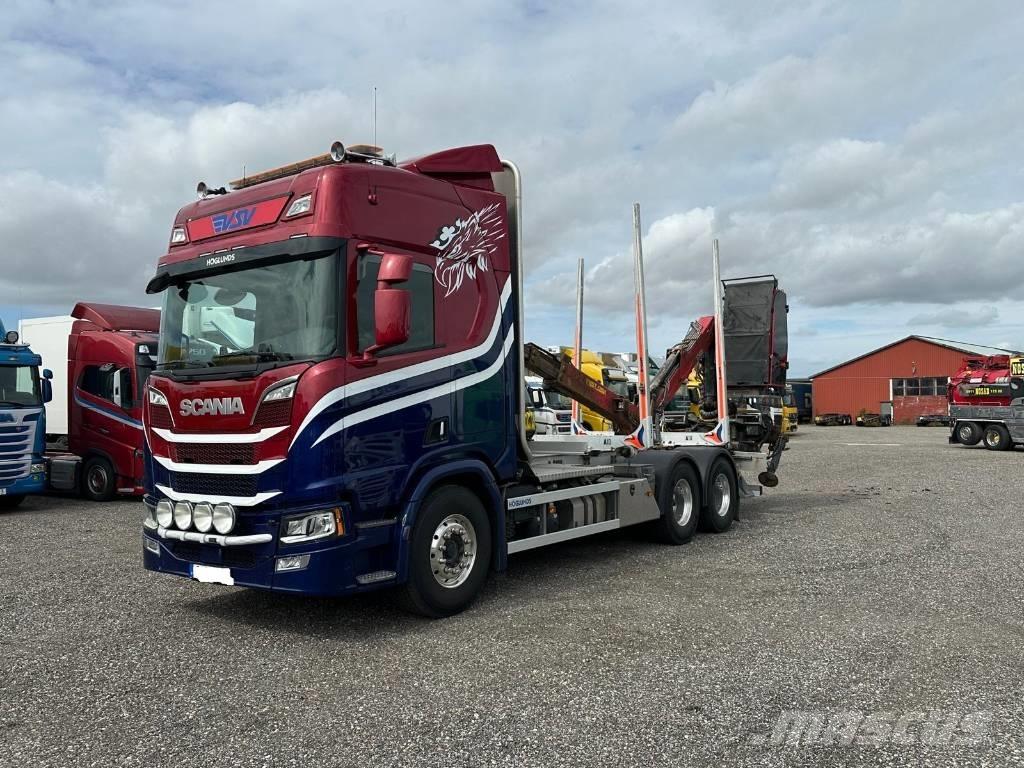 Scania R650B 6X4 NB Kamioni za drva Šticari