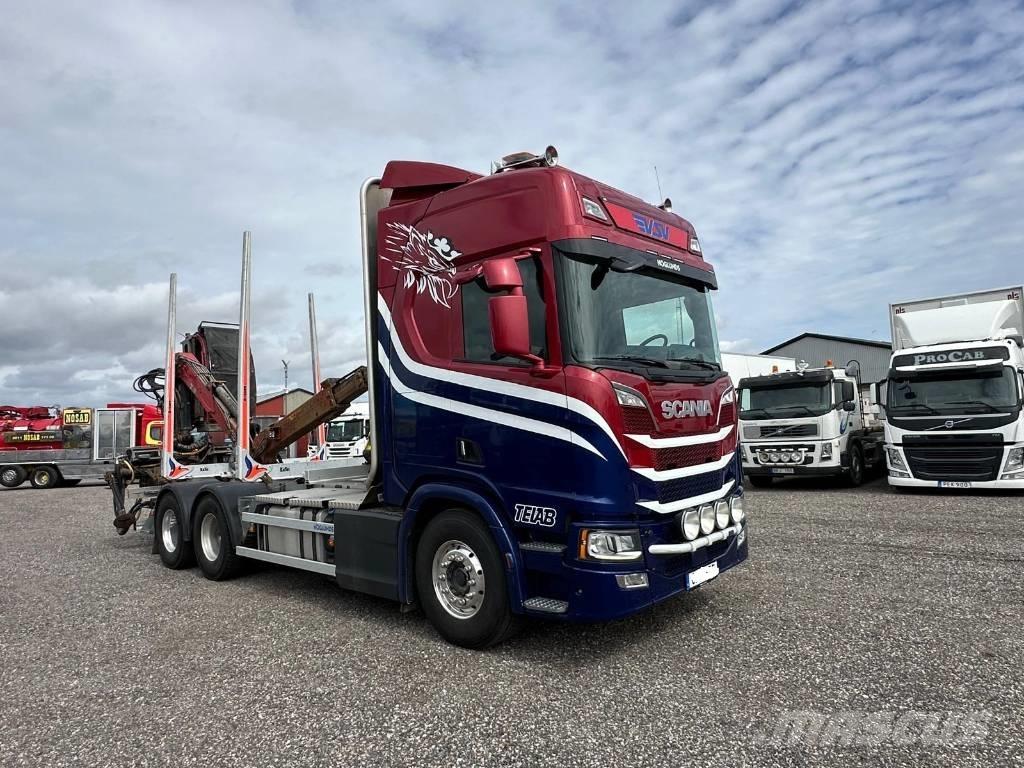 Scania R650B 6X4 NB Kamioni za drva Šticari