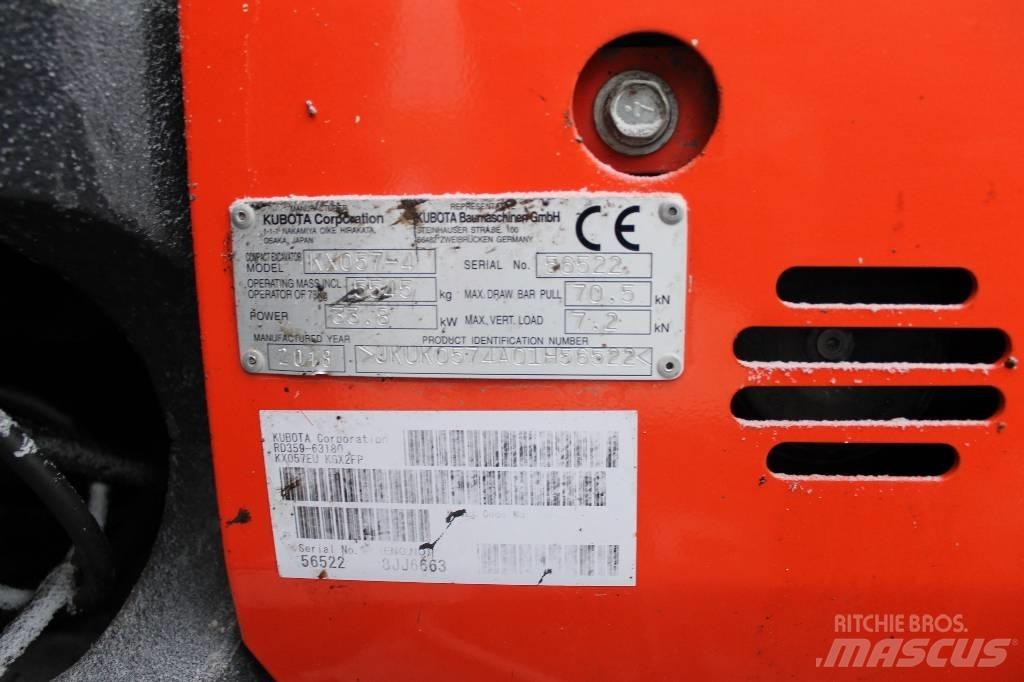 Kubota kx57-4 Mini bageri < 7t