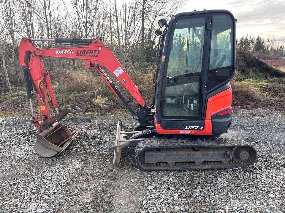 Kubota U 27 Mini bageri < 7t