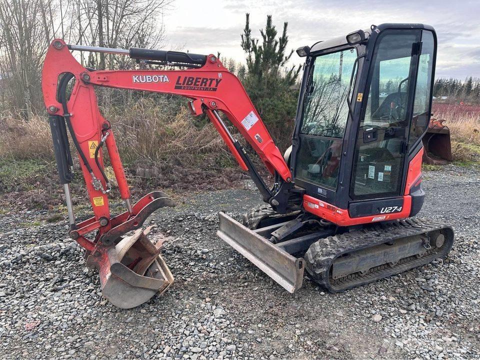 Kubota U 27 Mini bageri < 7t