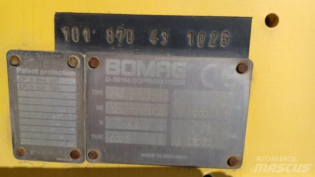 Bomag BW 174 A C Kombinovani valjci
