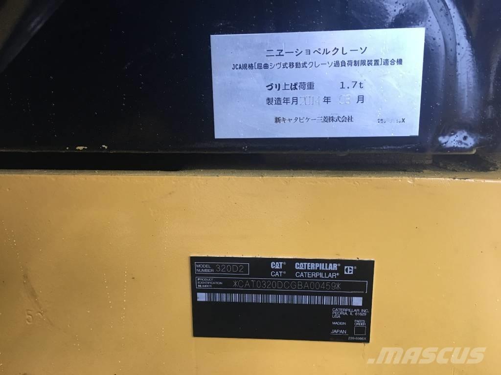CAT 320D2L Bageri guseničari
