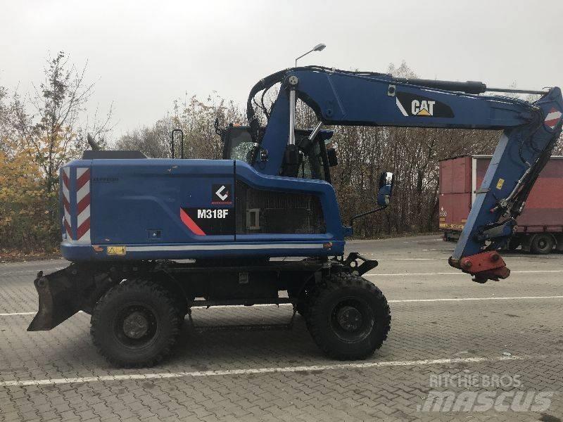 CAT M318F Bageri točkaši