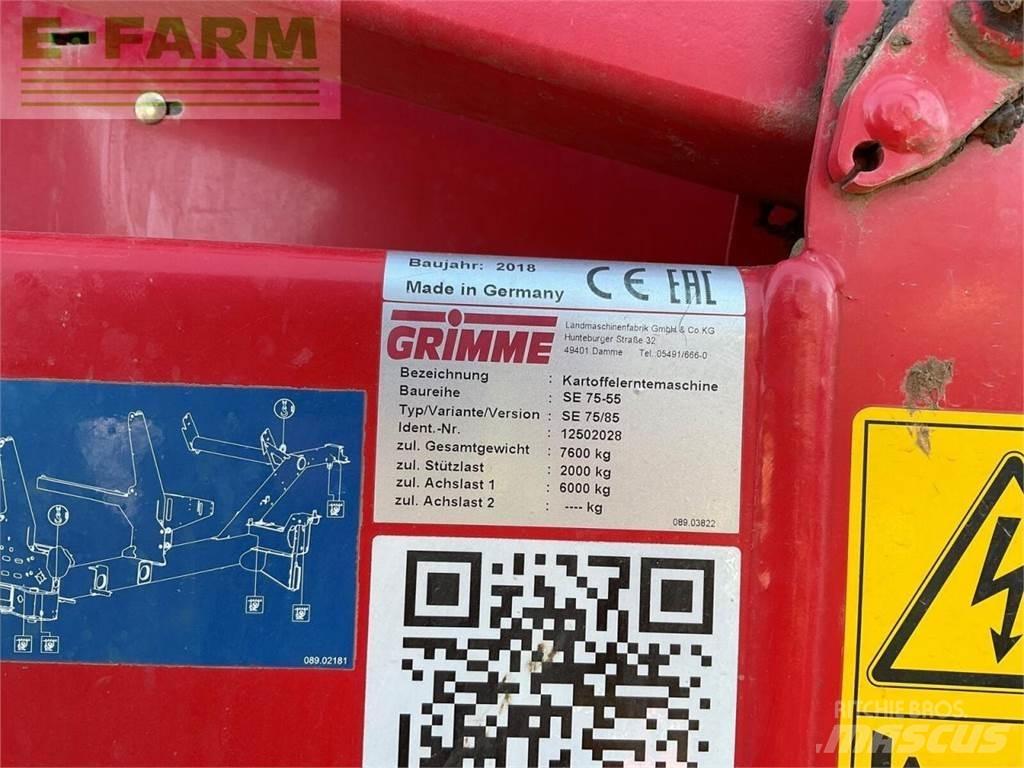 Grimme se 75-55 Kombajni i kopači za krompir