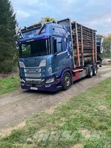 Scania R650B6X4NB Kamioni za drva Šticari