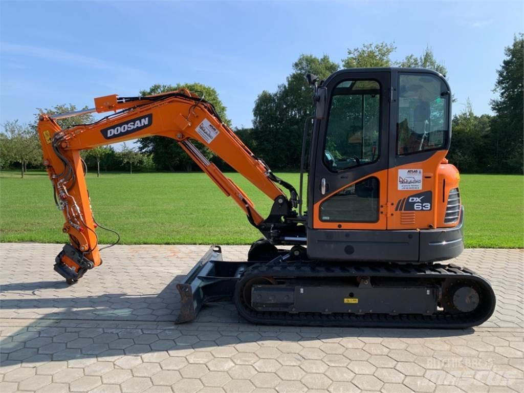 Doosan DX63-3 Mini bageri < 7t
