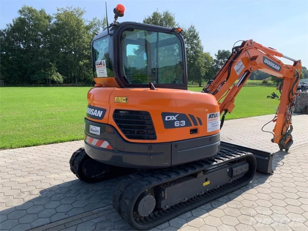 Doosan DX63-3 Mini bageri < 7t