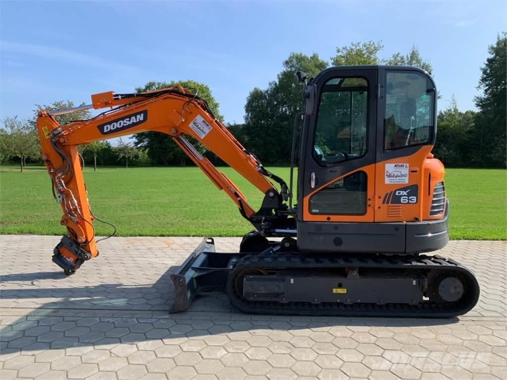 Doosan DX63-3 Mini bageri < 7t