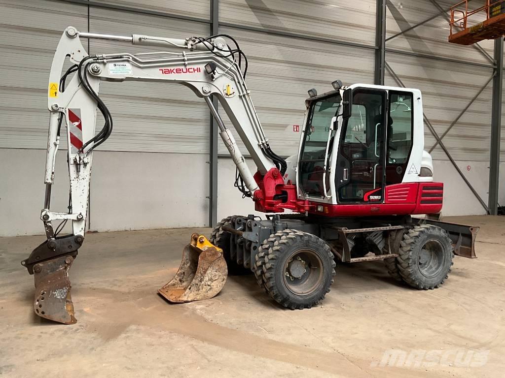 Takeuchi TB 295 W Bageri točkaši
