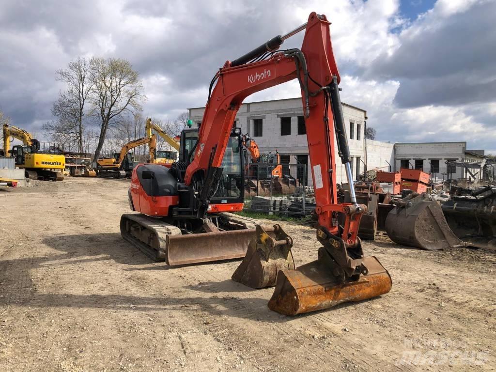 Kubota KX 080-4 Bageri guseničari