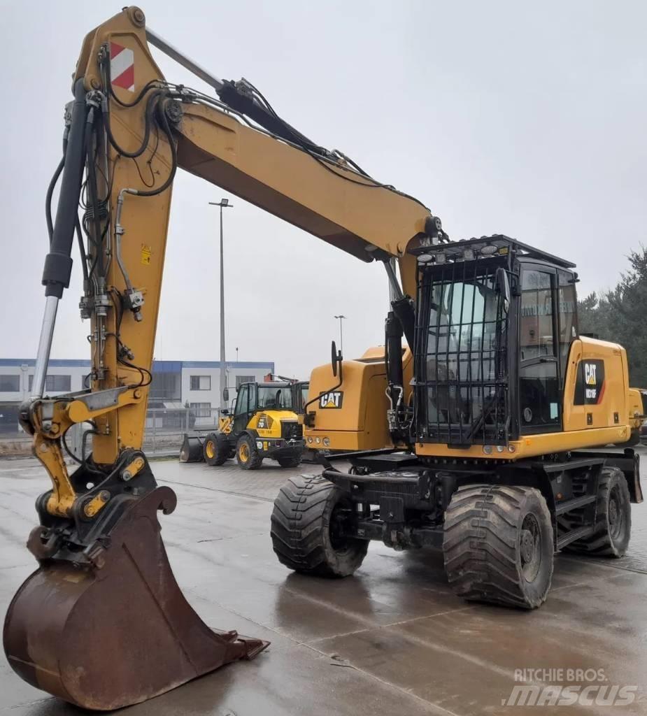 CAT M 318 F Bageri točkaši
