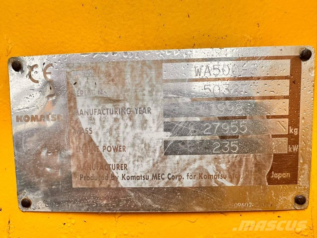 Komatsu WA500-3 Utovarivači na točkove